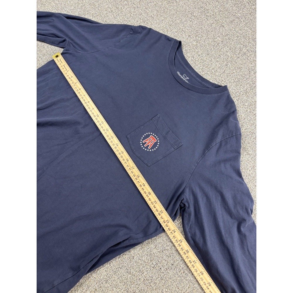 Vineyard Vines Barstool Sports Men XL Navy Long Sleeve T Shirt - Picture 6 of 7